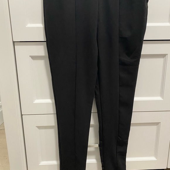 Line and Dot Black Pants Medium - Picture 3 of 4